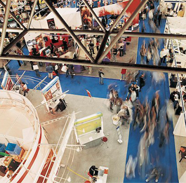 Exhibit Express shipping truck